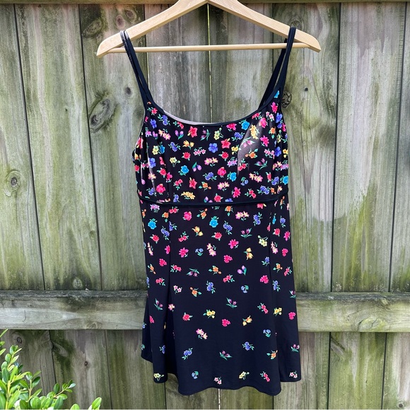 St. John’s Bay Tropical Floral Swim Dress Multicolor Plus‎ Size 16 NWT - Picture 15 of 16